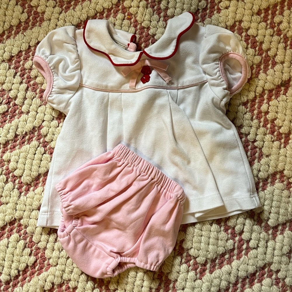 TBBC pink&white set